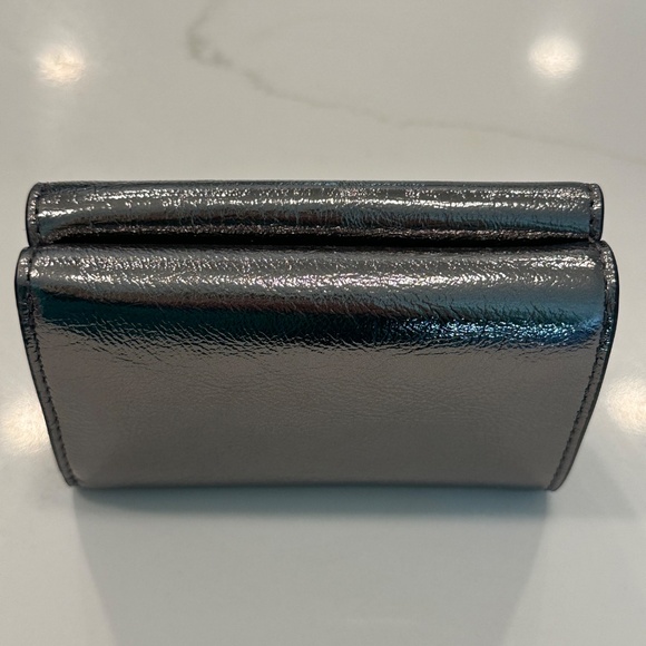 Coach-Essential Mini Trifold Wallet-Pewter Anthracite - Picture 3 of 4